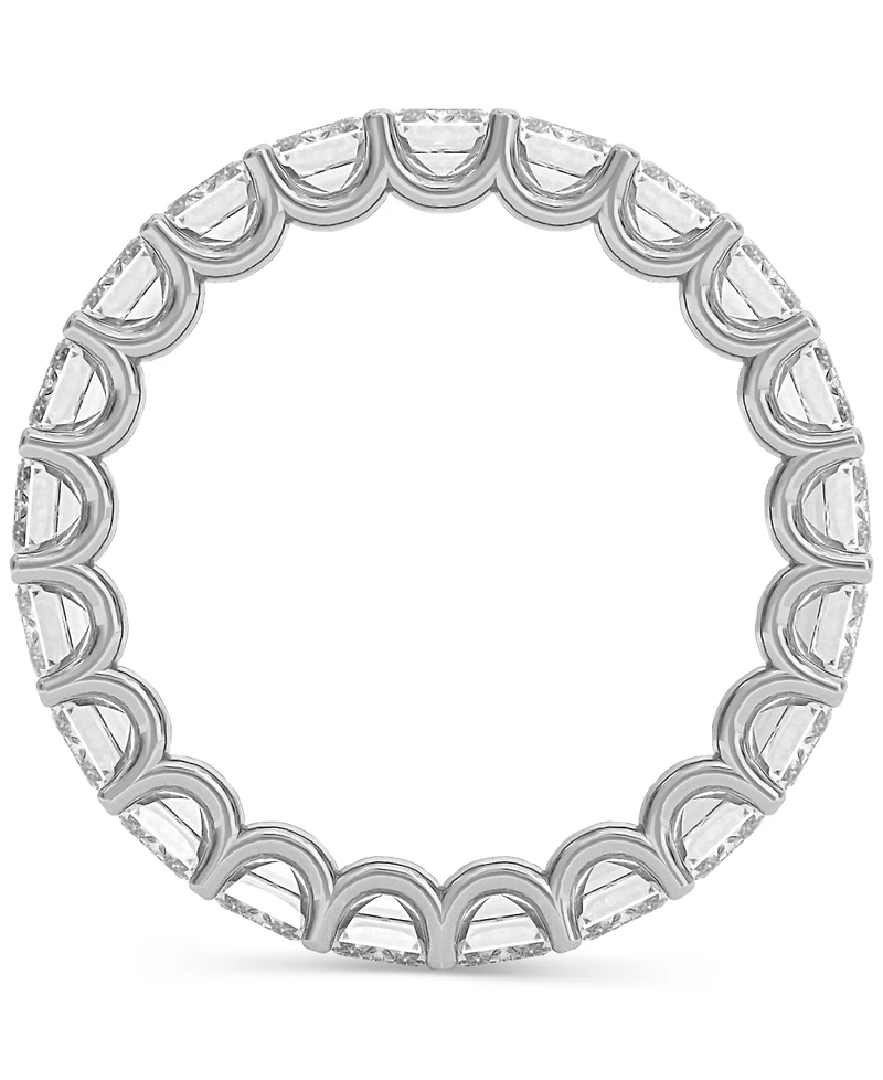 Diamond Emerald-Cut Eternity Band (5 ct. t.w.) Platinum or 14k Gold