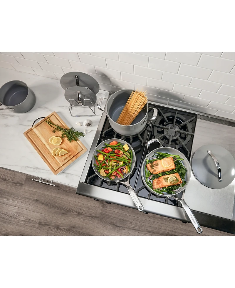 Cuisinart Culinary Collection 8-Pc. Nonstick Ceramic Cookware Set, Exclusively at Macy's