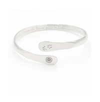 Engraved Paw Bracelet Furry Friends Bangle