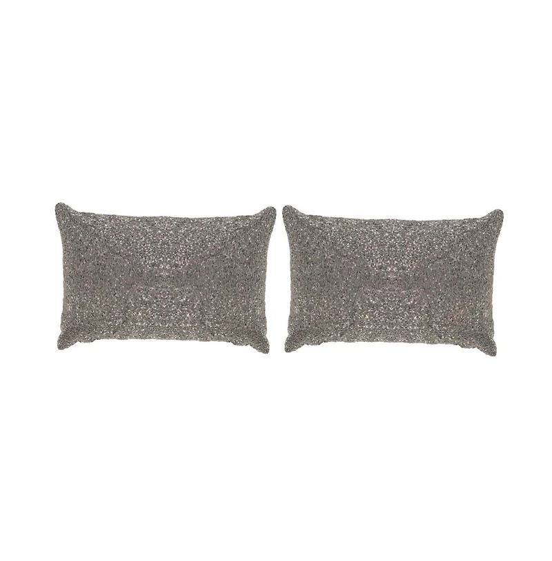 Safavieh Glitter 12" x 18" Pillow (Set of 2)