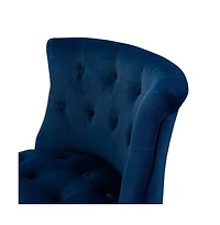 Modern Velvet Armless small Accent Chairs For Space Saving