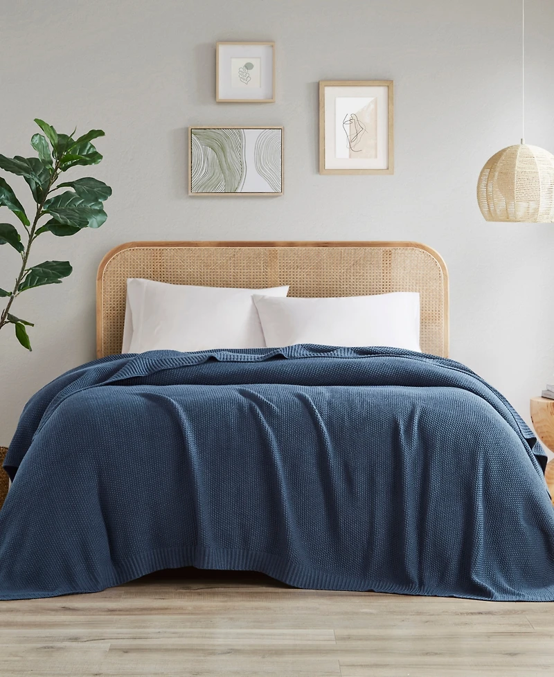 Ink+Ivy Bree Classic Knit Blanket