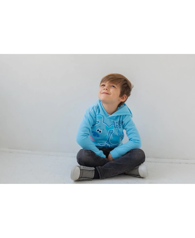 Blue'S Clues & You Blue's Clues & You! Boy's Fleece Pullover Hoodie Little Kid