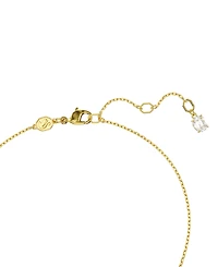 Swarovski Gold-Tone Hyperbola Pendant Octagon Cut Necklace, 15" + 2-3/4" extender