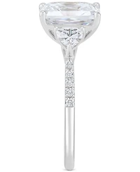 Grown With Love Igi Certified Lab Diamond Radiant Three Stone Engagement Ring (3-1/2 ct. t.w.) 14K White Gold