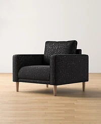 Aurelia 39" Boucle Fabric Accent Arm Chair