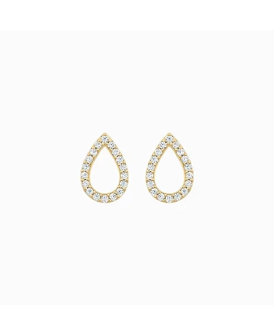 Livia Teardrop Stud Earrings with Elegant and Chic Design