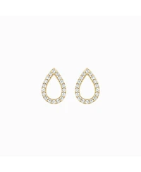 Livia Teardrop Stud Earrings with Elegant and Chic Design
