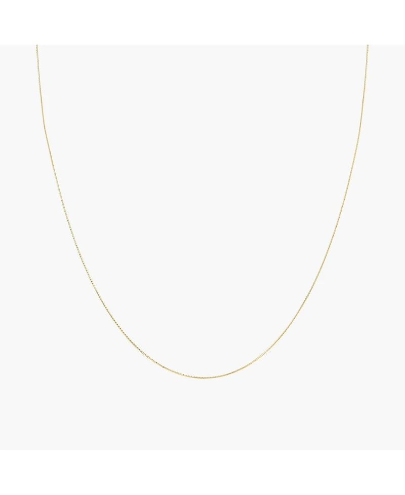 Sterling Silver 18k Gold Plated Leena Necklace, Dainty, Summer