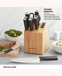 KitchenAid Japanese Steel Classic 12 Piece Knife Block Set with Built in Knife Sharpener