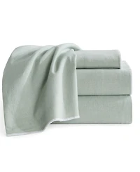 Dkny Pure Washed Linen Cotton 4-Pc. Sheet Set, California King