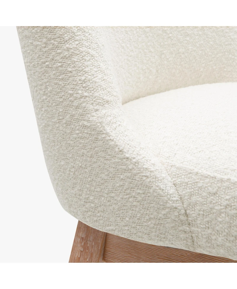 26" Upholstered Swivel Counter Height Bar Stool