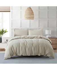 Pre-washed Linen Duvet Cover Set, Full/Queen