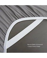 Low Profile (6-10 inches) 608 Soft Cotton Sateen Sheet Set, Full