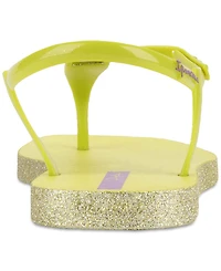 Ipanema x Shakira Class Edge Glow Slip-On Embellished T-Strap Thong Sandals