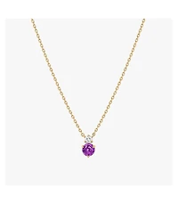 Deux Birthstone Necklace