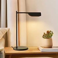Leaf 16" Industrial Led Desk Lamp with Wireless Charging Pad