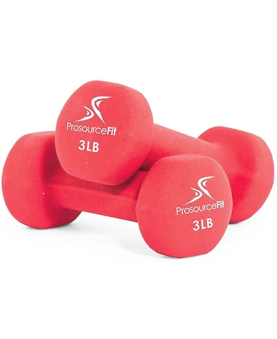 Neoprene Dumbbells, 3lbs, Set of 2
