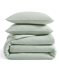 Dkny Pure Washed Linen 3 -Piece Duvet Cover Set, King