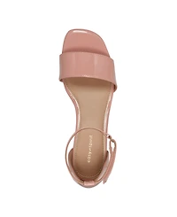 Easy Spirit Women's Sheila Square Toe Block Heel Dress Sandals
