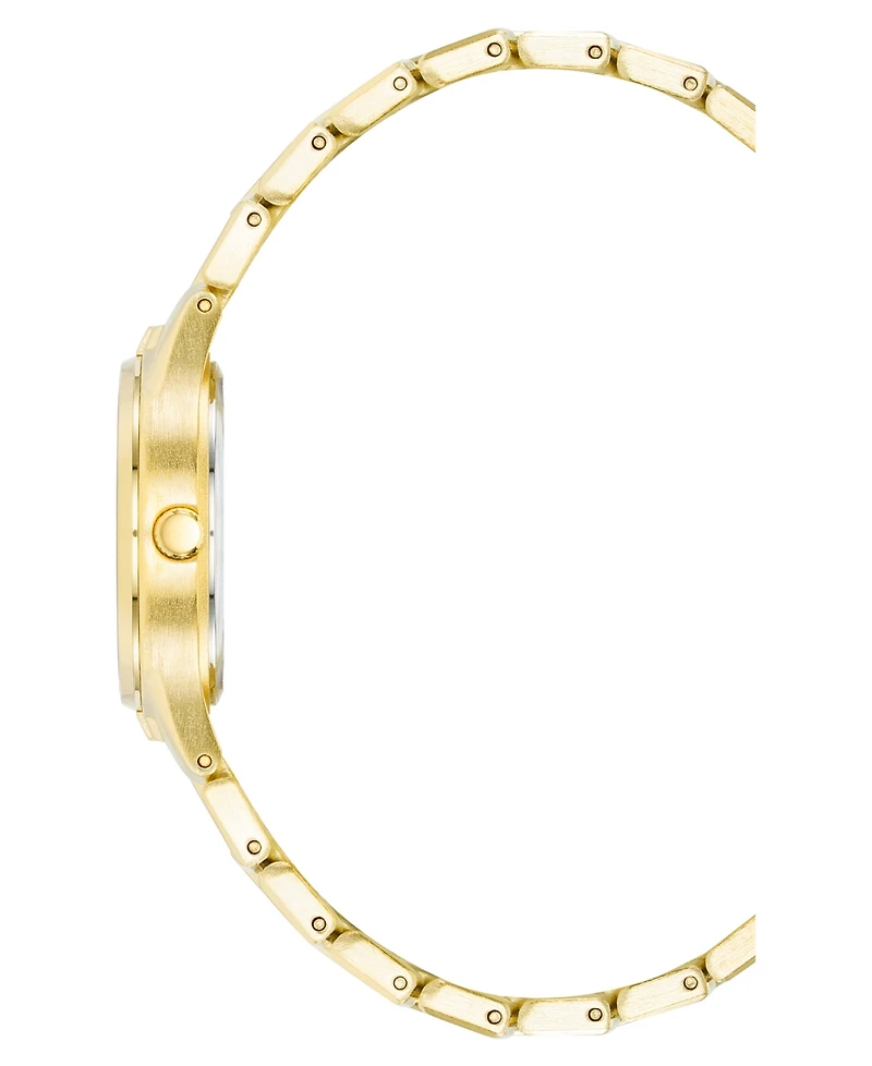 Anne Klein Women's Quartz Round Gold-Tone Alloy Watch, 28mm