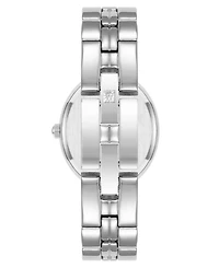 Anne Klein Women's Quartz Silver-Tone Alloy Link Watch, 26mm