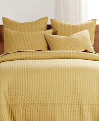 Levtex Cross Stitch Stitching 2-Pc. Sham Set, European