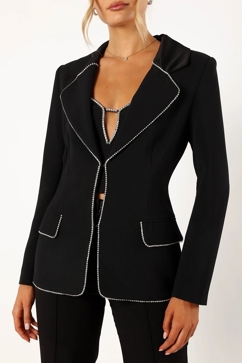 Women's Shiloh Crystal Embellished Blazer
