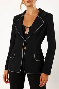 Women's Shiloh Crystal Embellished Blazer