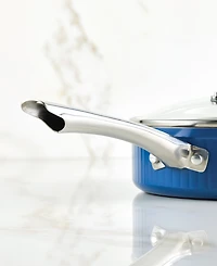 Farberware Style Aluminum Nonstick 3 Quart Cookware Saute Pan with Lid