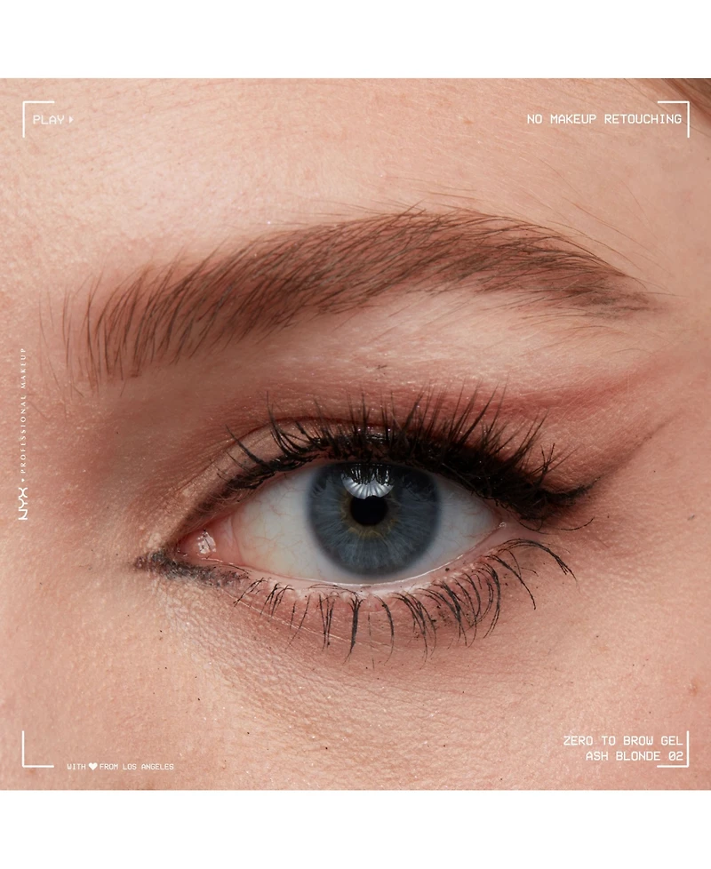 Nyx Professional Makeup Zero To Brow Gel