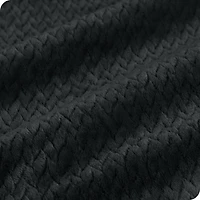 Bare Home Textured Micro plush Fleece Twin/Twin Xl Blanket