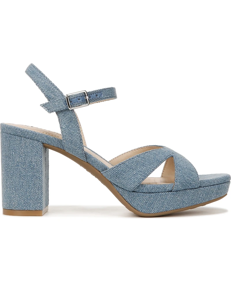 LifeStride Women's Last Dance 4 Platform Block Heel Dress Sandals
