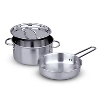 Melissa and Doug Kids' 8-Piece Pots & Pans Play Set