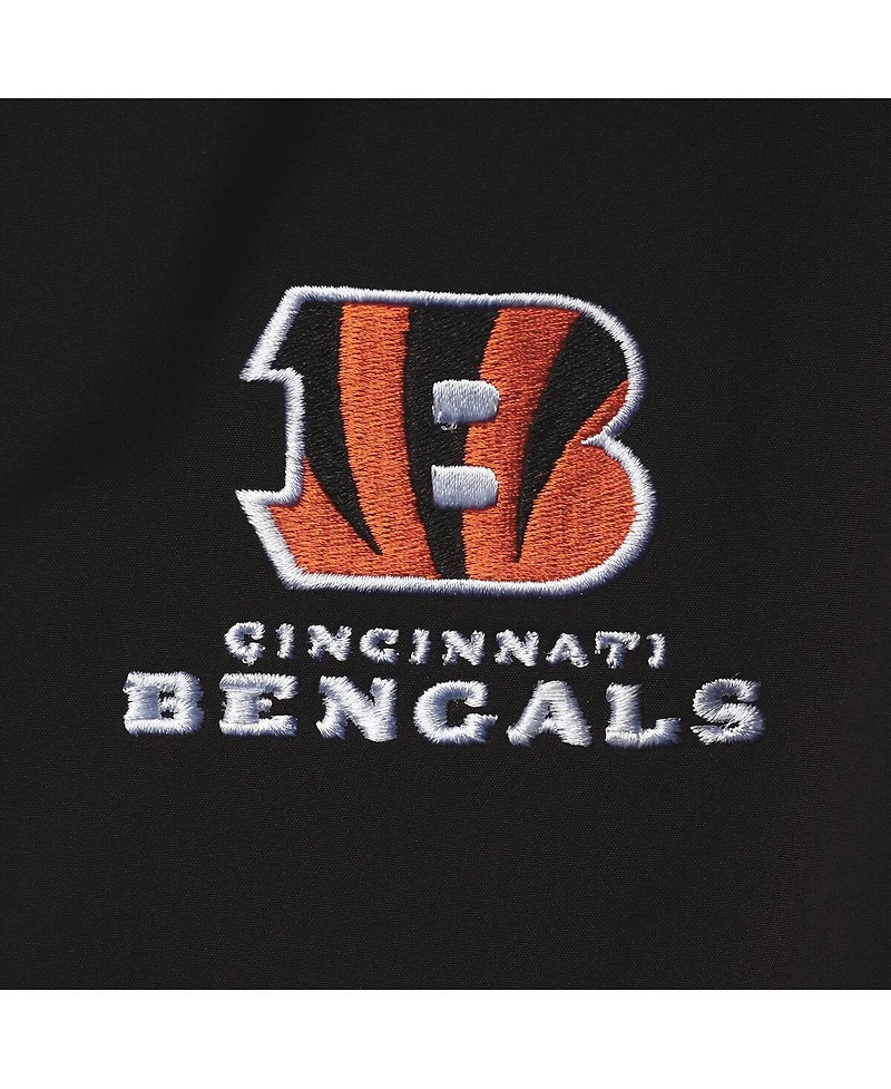 Men's Dunbrooke Black Cincinnati Bengals Sonoma Softshell Full-Zip Jacket