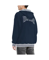 Men's Tommy Hilfiger Navy Dallas Cowboys Aaron Quarter-Zip Hoodie