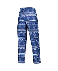 Men's Concepts Sport Navy Villanova Wildcats Swivel Long Sleeve T-shirt and Pants Sleep Set