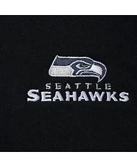 Men's Dunbrooke Navy Seattle Seahawks Craftsman Thermal-Lined Full-Zip Hoodie