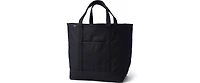 Lands' End Extra Large Solid Color 5 Pocket Open Top Canvas Tote Bag