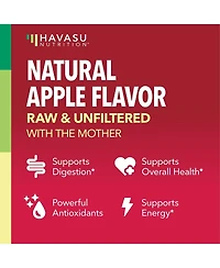 Apple Cider Vinegar Gummies, Havasu Nutrition, Apple Flavor