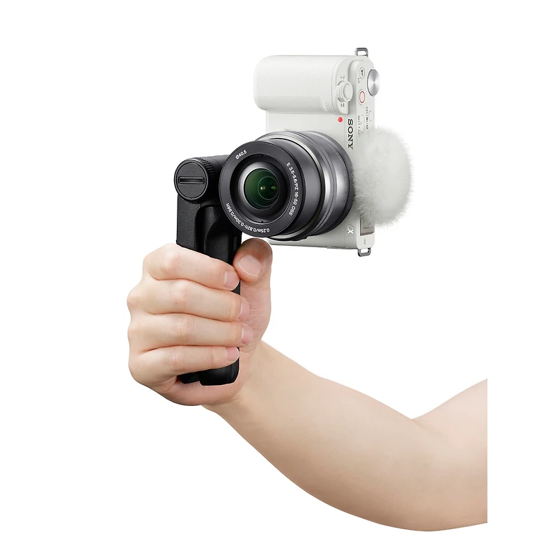 Sony Alpha Zv-E10 Aps-c Mirrorless Vlog Camera with 16-50mm Lens (White)