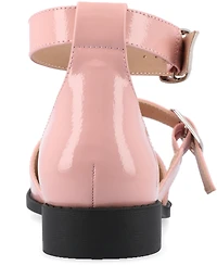 Journee Collection Women's Constance Double Buckle Flats