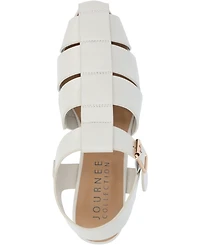 Journee Collection Women's Cailinna Caged Flats