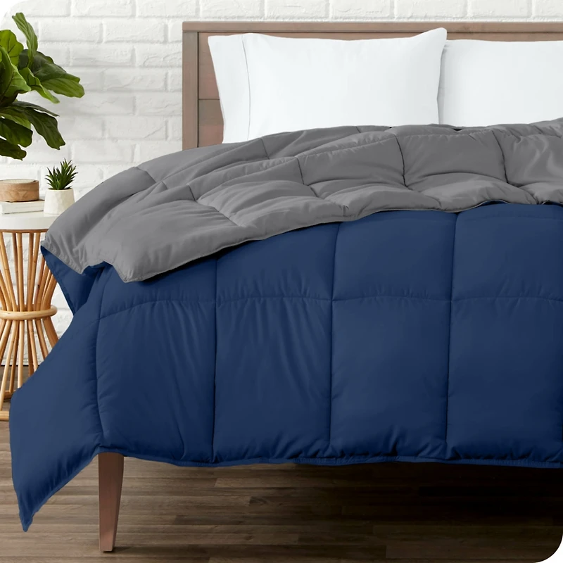 Bare Home Reversible Down Alternative Comforter Full