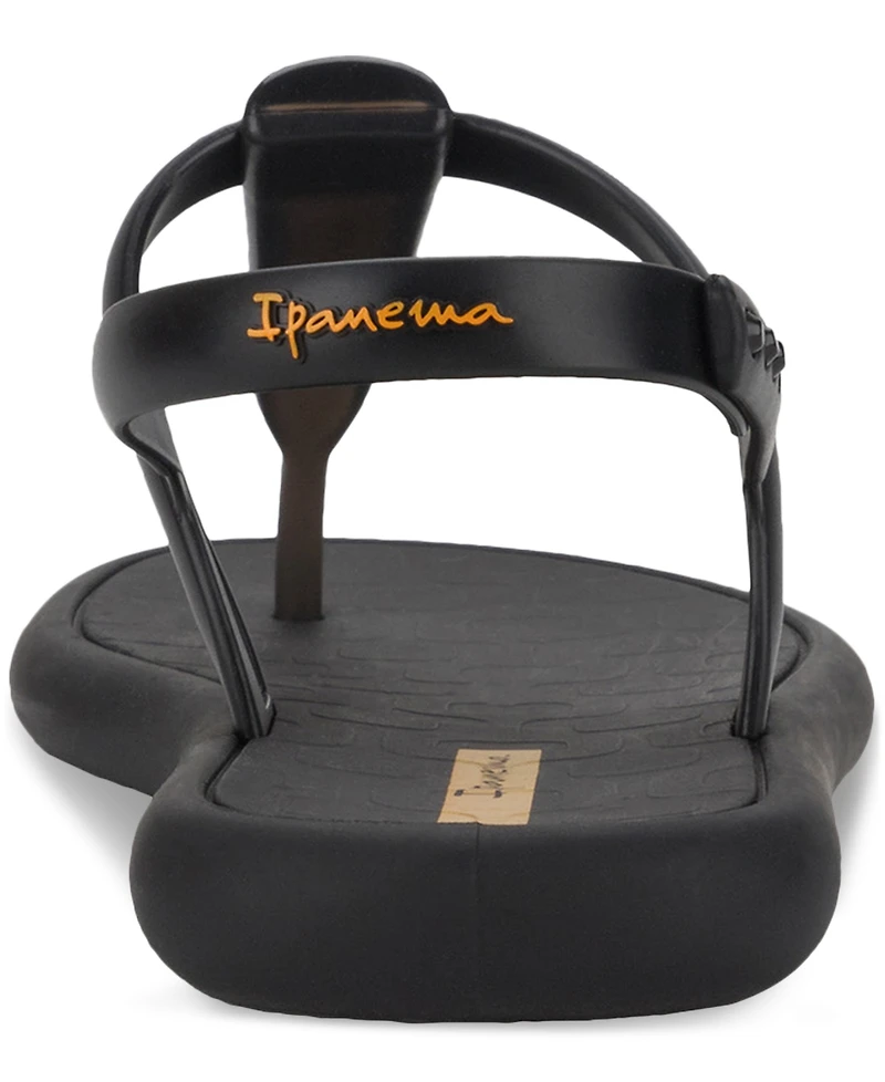 Ipanema Glossy Casual Flat Thong Sandals