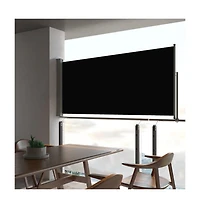 Patio Retractable Side Awning 23.6"x118.1