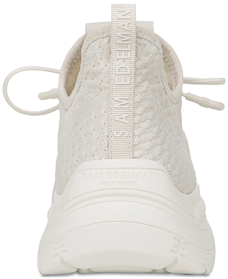 Sam Edelman Women's Cami Knit Lace-Up Sneakers
