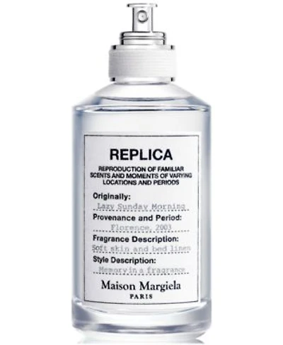 Maison Margiela Replica Lazy Sunday Morning Eau De Toilette Fragrance Collection
