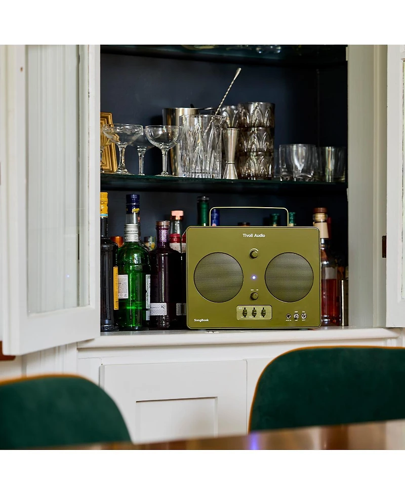 Tivoli Audio Songbook Bluetooth Speaker with Built-In Pre-Amp and Carrying Handle