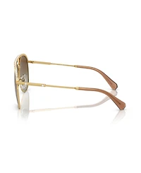 Swarovski Women's Polarized Sunglasses, Gradient SK7005